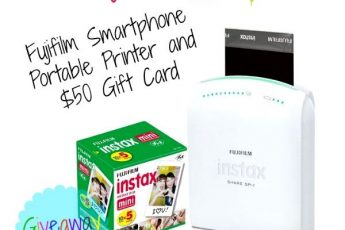 Fujifilm Instax Share Smartphone Portable Printer And $50 Sassy Steals Giveaway
