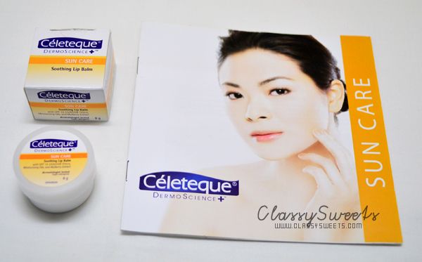 Celeteque DermoScience Sun Care Soothing Lip Balm w/ SPF15