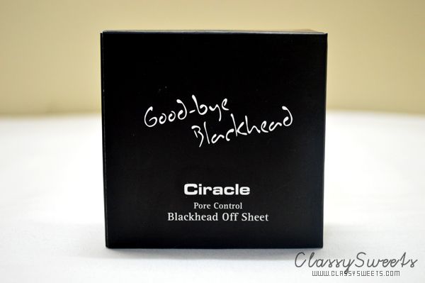 Ciracle Pore Control Blackhead Off Sheet: Goodbye Blackhead