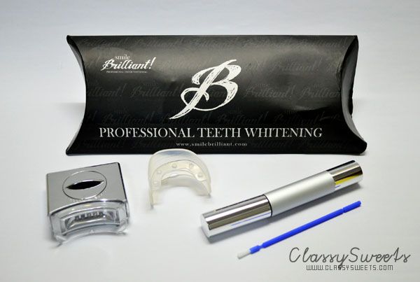 Smile Brilliant's LED Teeth Whitening Kit