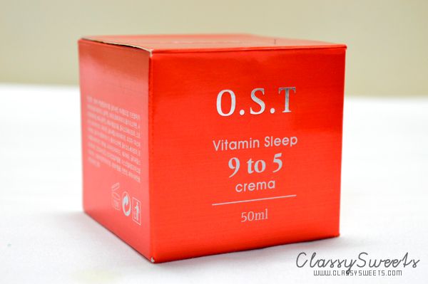 O.S.T Vitamin Sleep 9 to 5 Crema