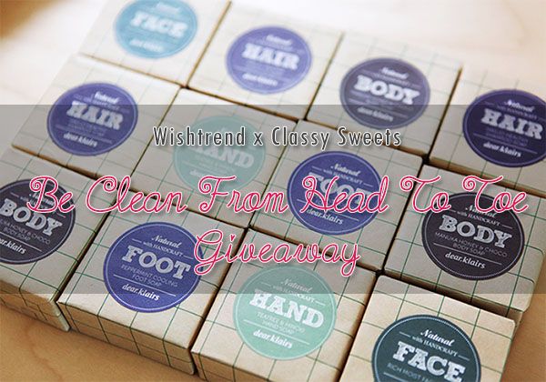 Win A Klairs - Be Clean Natural Soap From Wishtrend