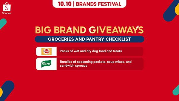 Win Big Giveaways From Your Favorite Brands At Shopee’s 10.10 Brands Festival