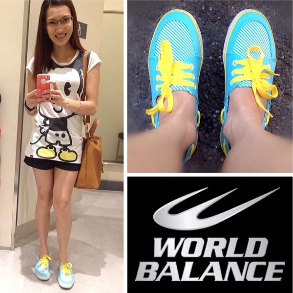 World Balance Lacey Sneakers