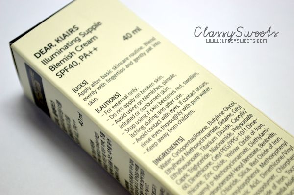 Klairs Illuminating Supple Blemish Cream: The BB Cream For Every Woman
