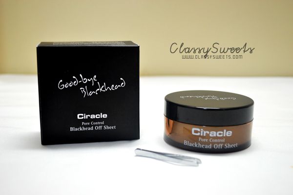 Ciracle Pore Control Blackhead Off Sheet: Goodbye Blackhead