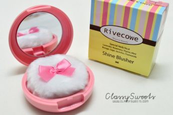Rivecowe Shine Blusher In Shine Orange