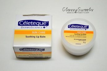 Celeteque DermoScience Sun Care Soothing Lip Balm With SPF15