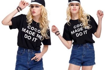 "Coco Made Me Do It" Black T-shirt Giveaway