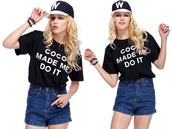 "Coco Made Me Do It" Black T-shirt Giveaway