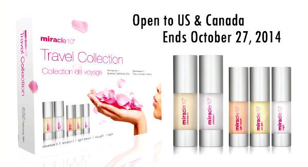 Miracle 10 Travel Collection Giveaway