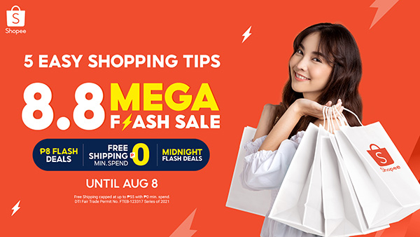 Shopee 8.8 Mega Flash Sale
