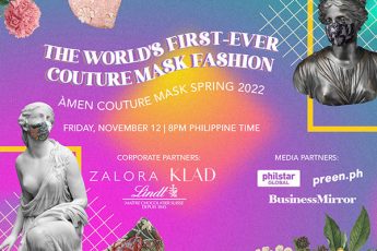 The World's First-Ever Couture Mask Fashion Show By ÀMEN