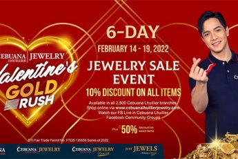 Let Love Sparkle With Cebuana Lhuillier Jewelry's Special Valentine Sale