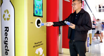 Feed Your Empty PET Bottles Into SM’s New Green Recycling Machines