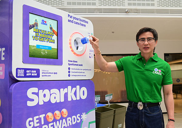 SM Introduces Sparklo Reverse Vending Machines To The Philippines For The First Time Ever